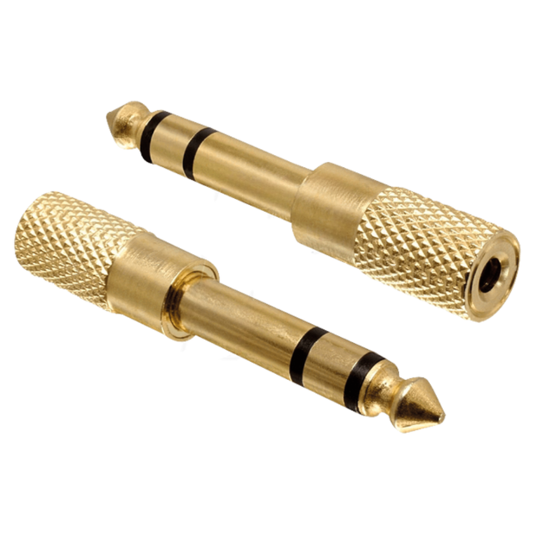 3,5mm - 6,3mm YÜKSELTİCİ / ÇEVİRİCİ GOLD