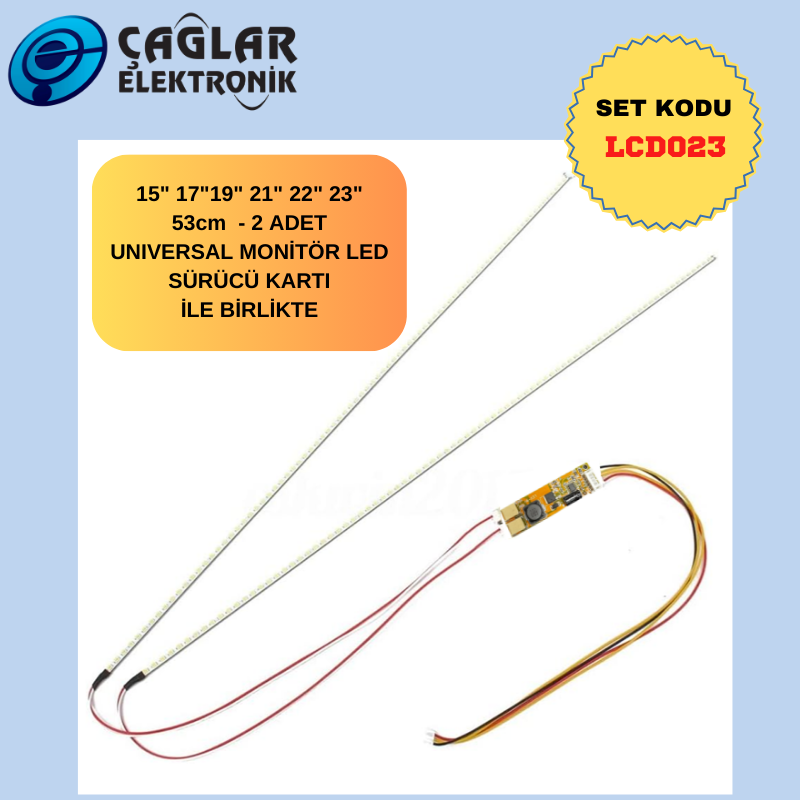 LCD MONİTÖR LAMBASI  22" 23"  İTHAL  53cm