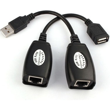USB - RJ 45 EXTENSION ADAPTÖR KABLO