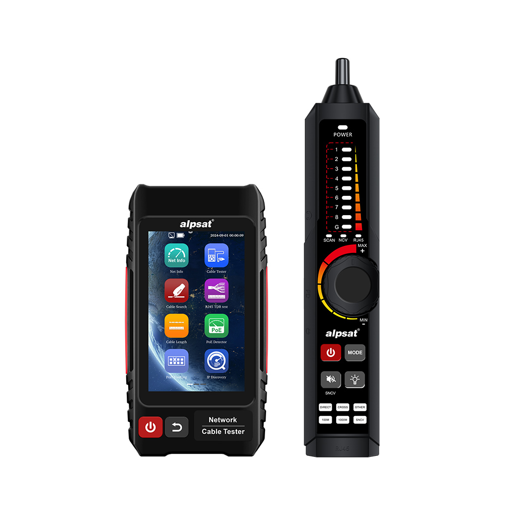 ÇOK FONKSİYONLU  RJ45 AĞ KABLOSU TEST CİHAZI AS 324