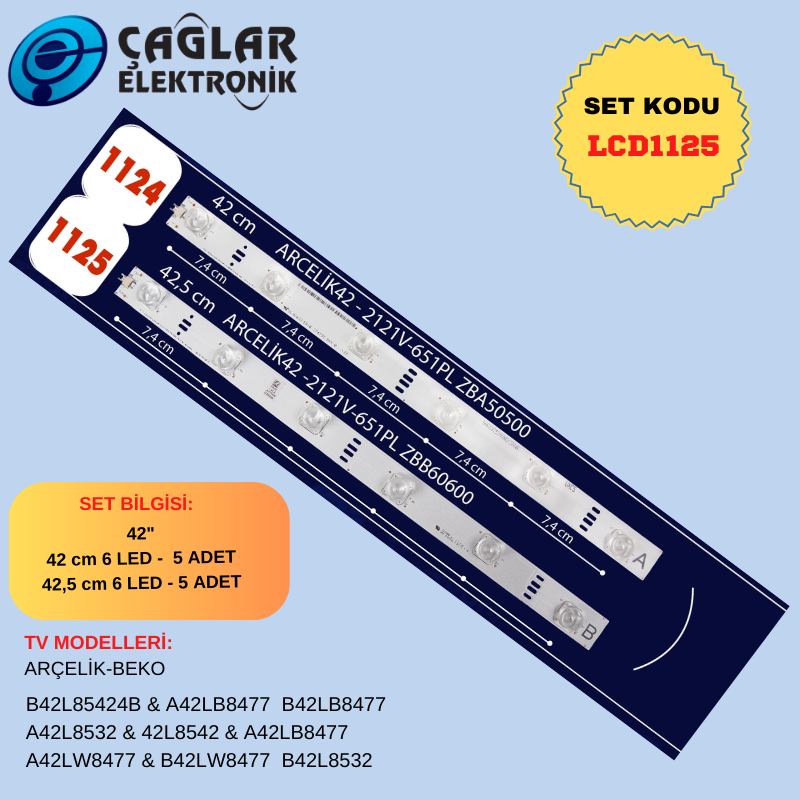 ARÇELİK B42L85424B-A42LB8477-B42LB8477-A42L8532-A42L8542-A42LB8477-A42LW8477