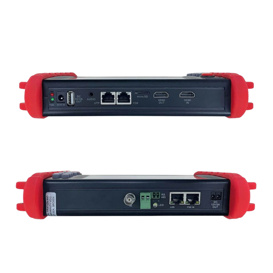 AS33-IPCX 7" KAMERA TEST MONITORU AHD-CVI-TVI CCTV