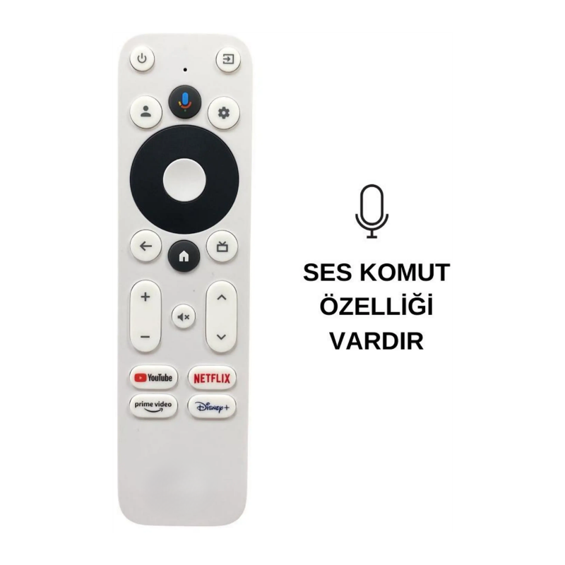 NEXT START ANDROID TV BOX KUMANDA BEYAZ