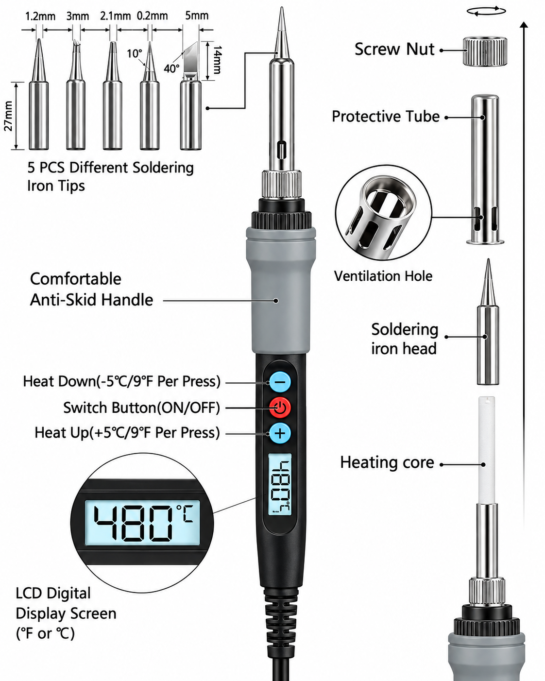 90W HAVYA KİTİ (HAVYA+POMPA+STAND+LEHİM)