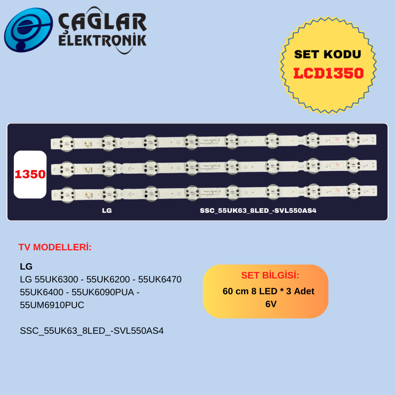 LG 55UK6300 - 55UK6200 - 55UK6470 - 55UK6400 - 55UK6090PUA
