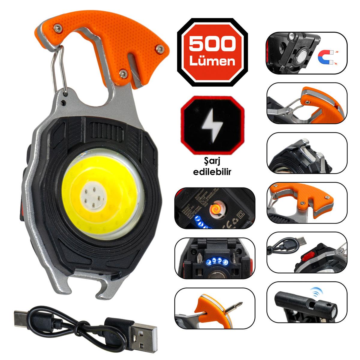 KAMP LAMBASI COK FONKSİYONLU LEDLİ  WN-3026