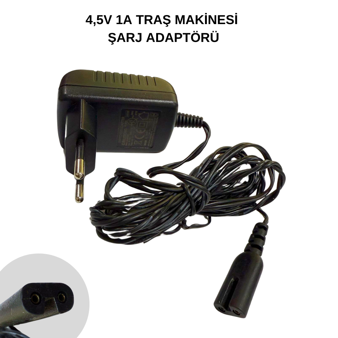 4,5V 1A TRAŞ MAKİNESİ ŞARJ ADAPTÖRÜ