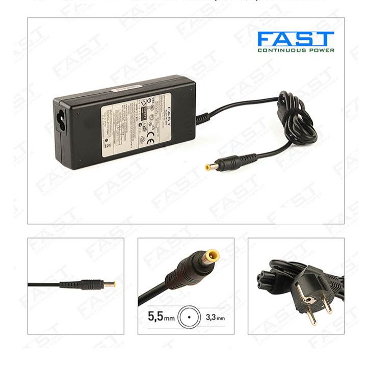 19V 4,74A LAPTOP (5,5x3,3)  SAMSUNG IGNE UÇ  CMADP074