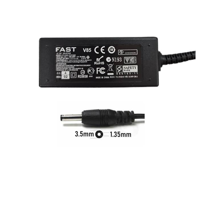 12V 3A ADAPTOR (3,5*1,5mm) 36W  CMADP103B