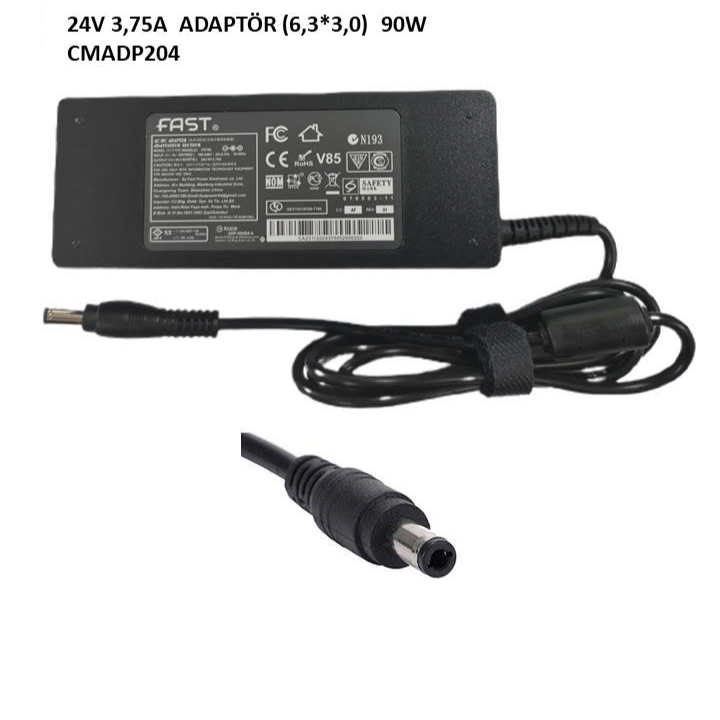 24V 3,75A ADAPTOR (6,3*3,0) 90W  CMADP204