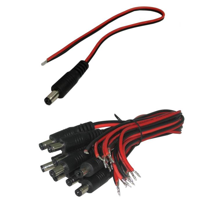 2,1mm ADAPTOR FİŞLİ 20cm KABLO