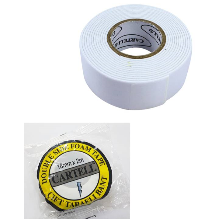 BANT CIFT TARAFLI 2m*18mm BEYAZ