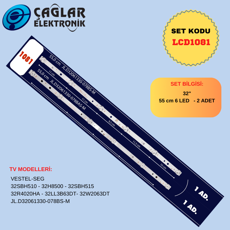 REGAL SEG 32SBH510 - 32H8500 - 32SBH515 - 32R4020HA - 32LL3B63DT- 32W2063DT