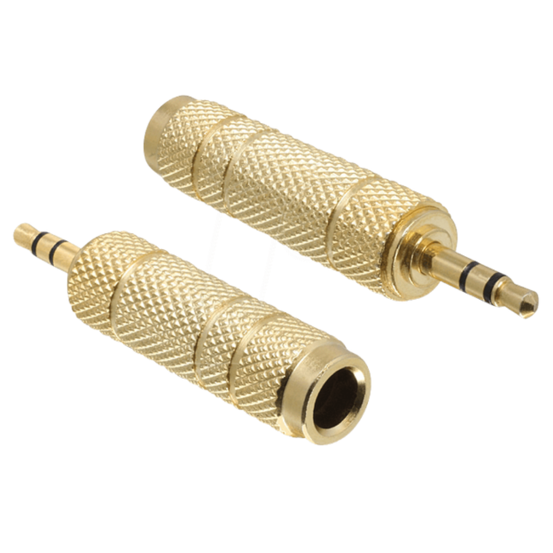 6,3mm - 3,5mm DÜŞÜRÜCÜ / ÇEVİRİCİ GOLD